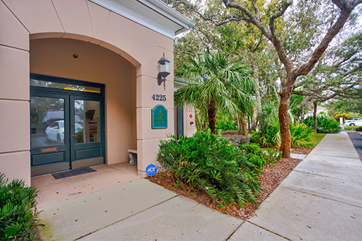 Front Door of Family Law Office Serving in Brooksville Florida